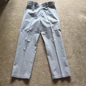 Pinstripe Khaki Trouser Pants 34/32